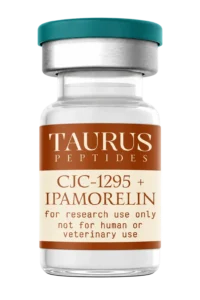 Taurus Peptides CJC-1295 and Ipamorelin blend product vial