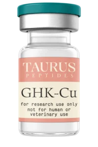 Taurus Peptides GHK-Cu product vial