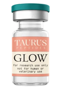 Taurus Peptides GLOW blend product vial