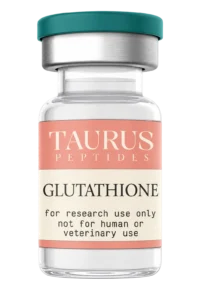 Taurus Peptides Glutathione product vial
