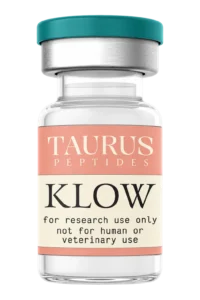 Taurus Peptides KLOW blend product vial