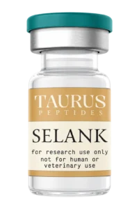 Taurus Peptides Selank product vial